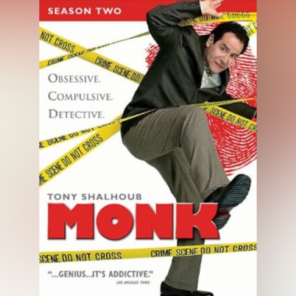 Monk Season 2 DVD Set
